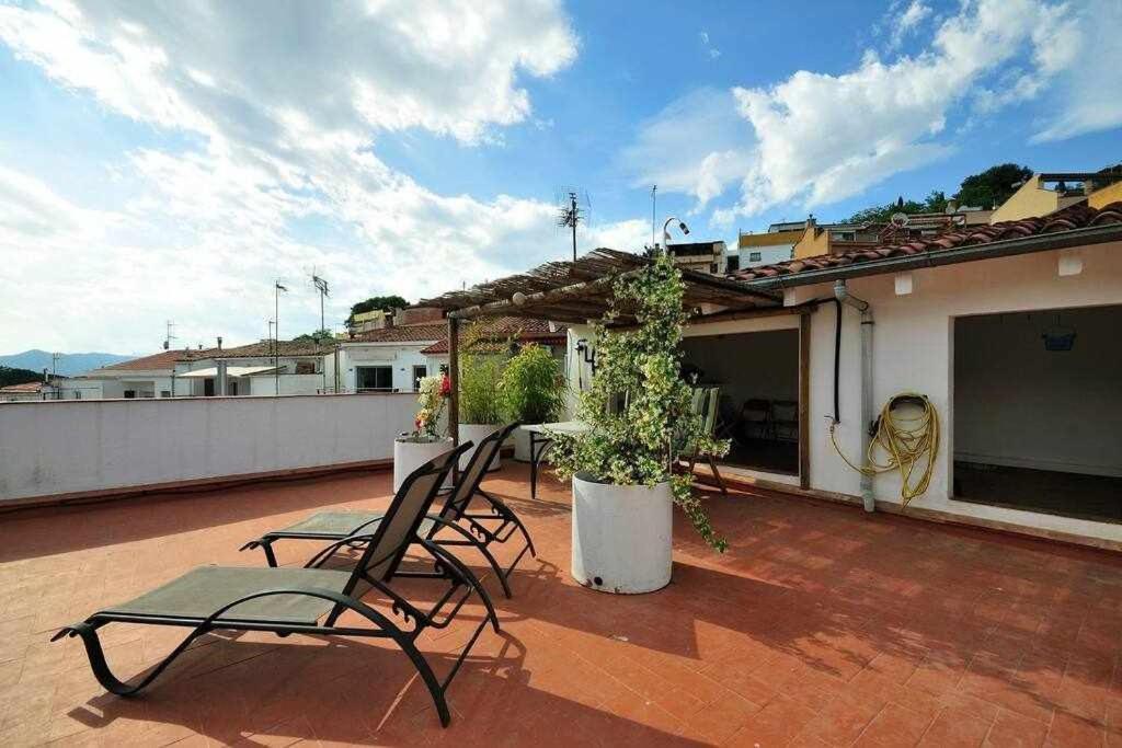 Apartamento Con Increibles Vistas Y Terraza Girona Luaran gambar